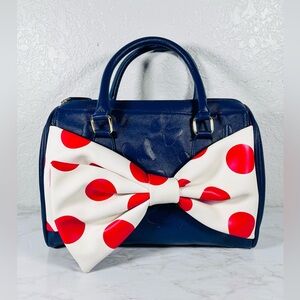 Disney Boutique Navy Blue Satchel